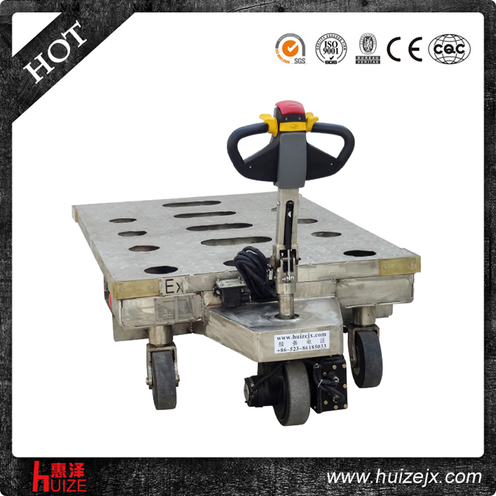 化工行業(yè)專(zhuān)用不銹鋼防爆搬運車(chē)